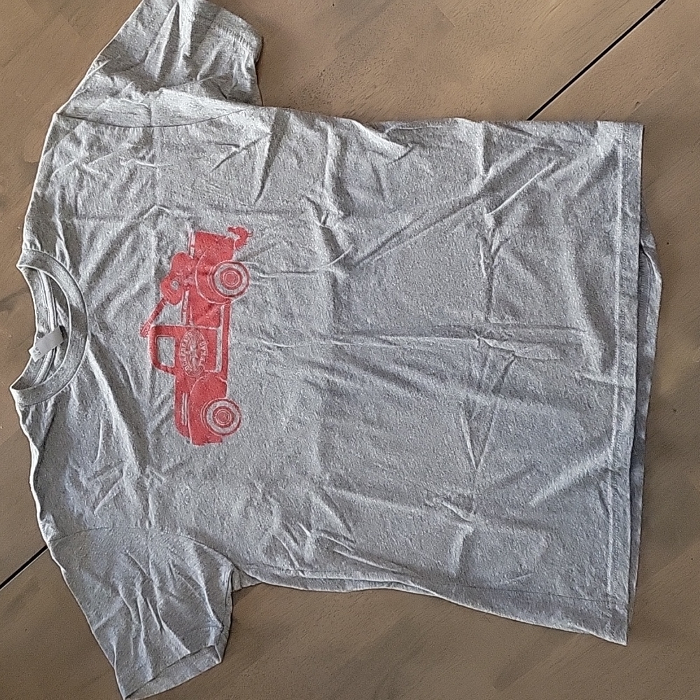 Men's Gray tri-blend t-shirt